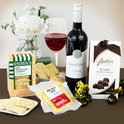 The Wine, Cheese & Chocolate Essentials Hamper (Europe Only)
